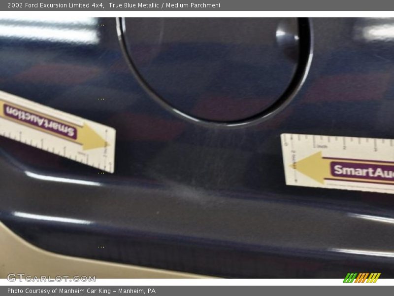 True Blue Metallic / Medium Parchment 2002 Ford Excursion Limited 4x4