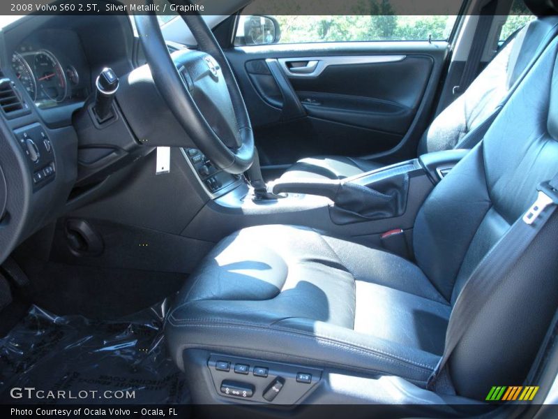 Silver Metallic / Graphite 2008 Volvo S60 2.5T