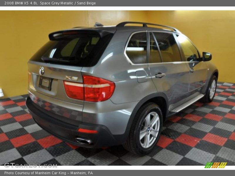 Space Grey Metallic / Sand Beige 2008 BMW X5 4.8i