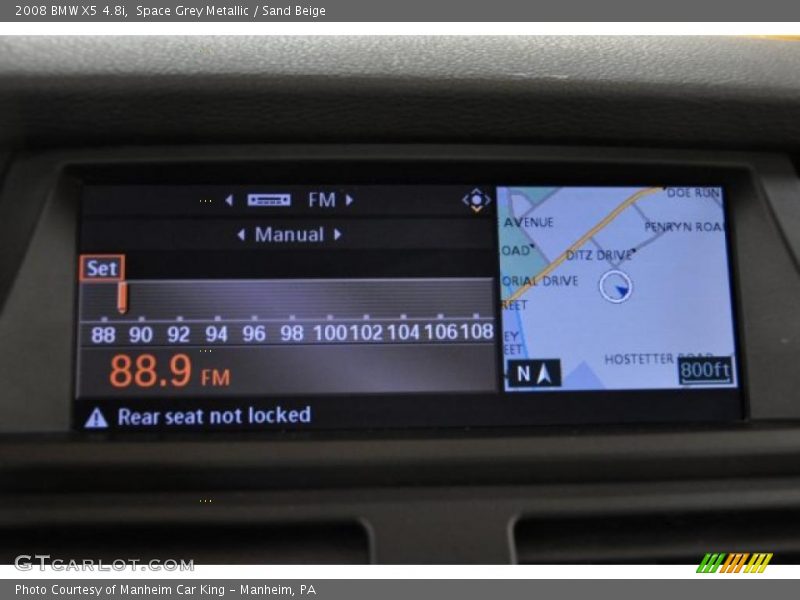Space Grey Metallic / Sand Beige 2008 BMW X5 4.8i