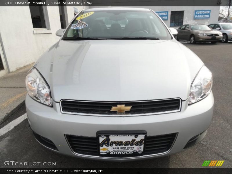 Silver Ice Metallic / Gray 2010 Chevrolet Impala LT