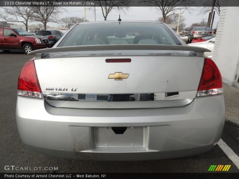 Silver Ice Metallic / Gray 2010 Chevrolet Impala LT