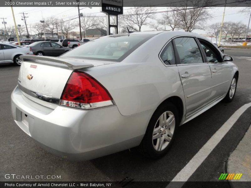 Silver Ice Metallic / Gray 2010 Chevrolet Impala LT