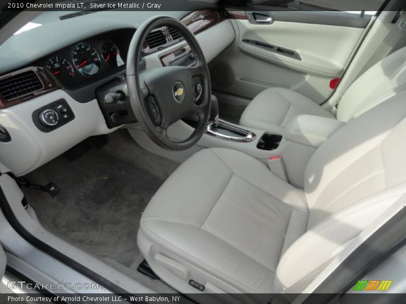 Silver Ice Metallic / Gray 2010 Chevrolet Impala LT