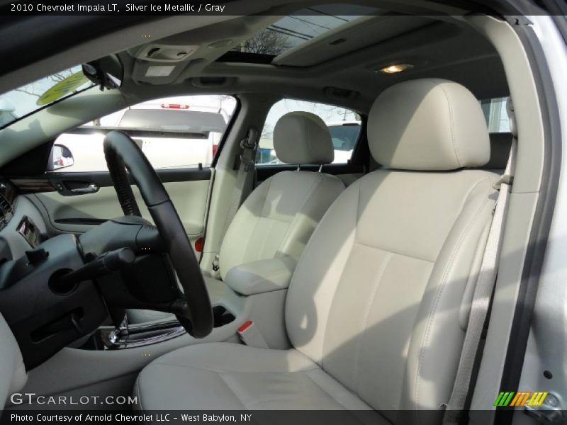 Silver Ice Metallic / Gray 2010 Chevrolet Impala LT
