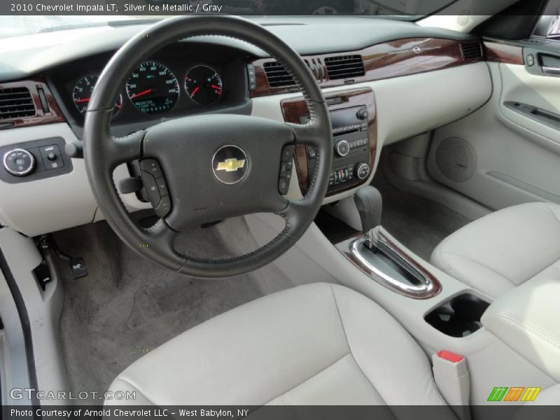 Silver Ice Metallic / Gray 2010 Chevrolet Impala LT