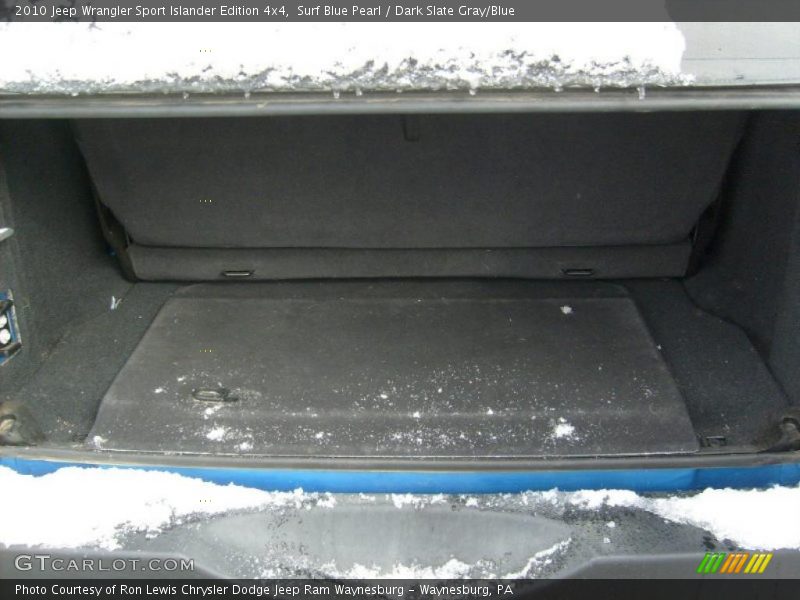 Surf Blue Pearl / Dark Slate Gray/Blue 2010 Jeep Wrangler Sport Islander Edition 4x4