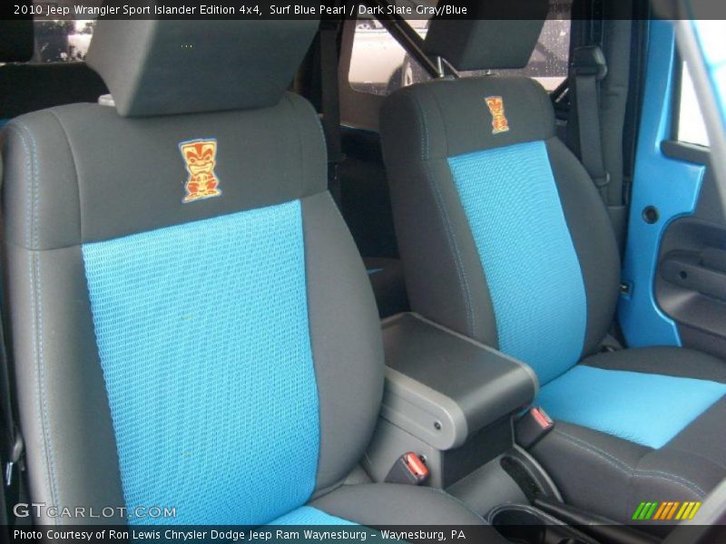  2010 Wrangler Sport Islander Edition 4x4 Dark Slate Gray/Blue Interior