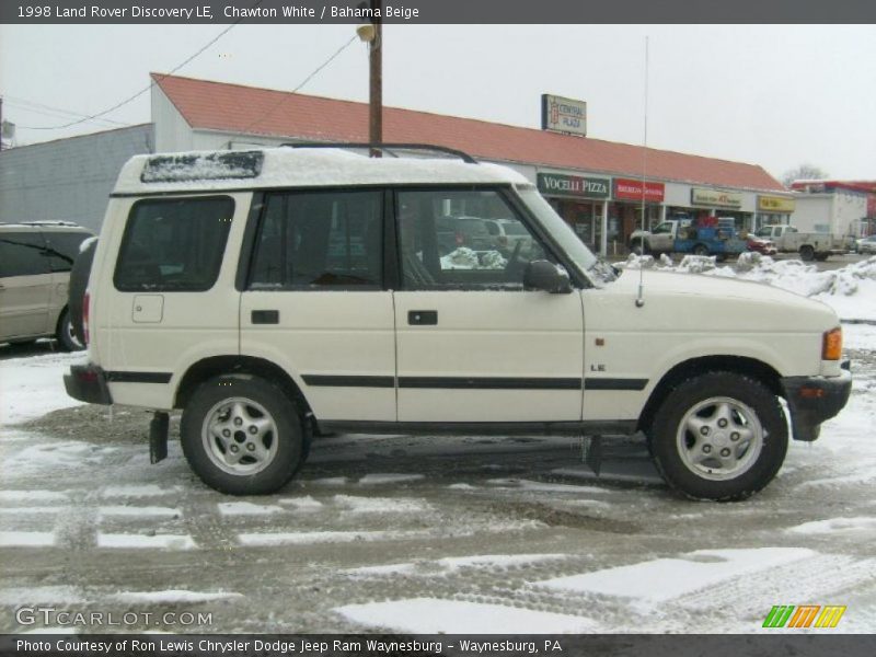 Chawton White / Bahama Beige 1998 Land Rover Discovery LE