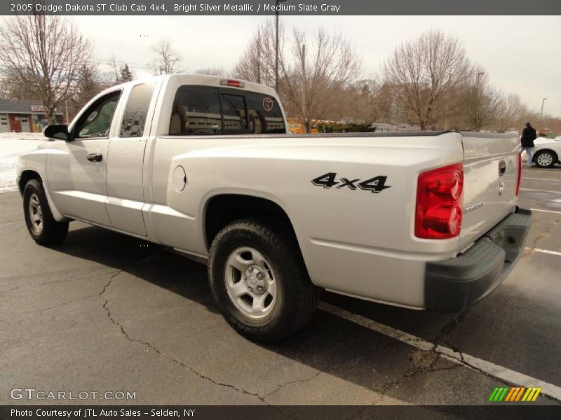  2005 Dakota ST Club Cab 4x4 Bright Silver Metallic