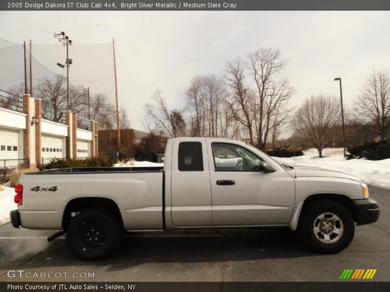Bright Silver Metallic / Medium Slate Gray 2005 Dodge Dakota ST Club Cab 4x4