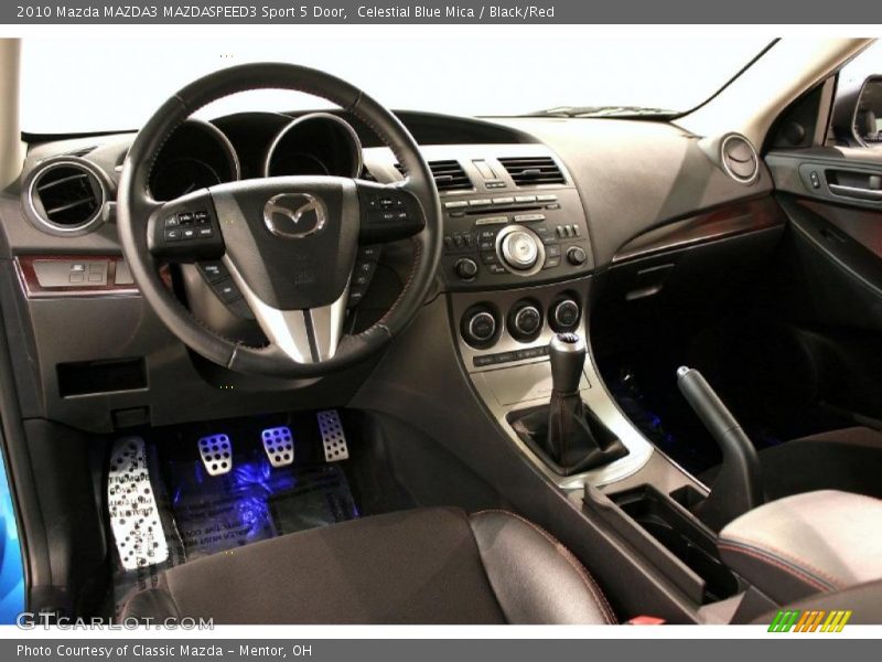 Black/Red Interior - 2010 MAZDA3 MAZDASPEED3 Sport 5 Door 