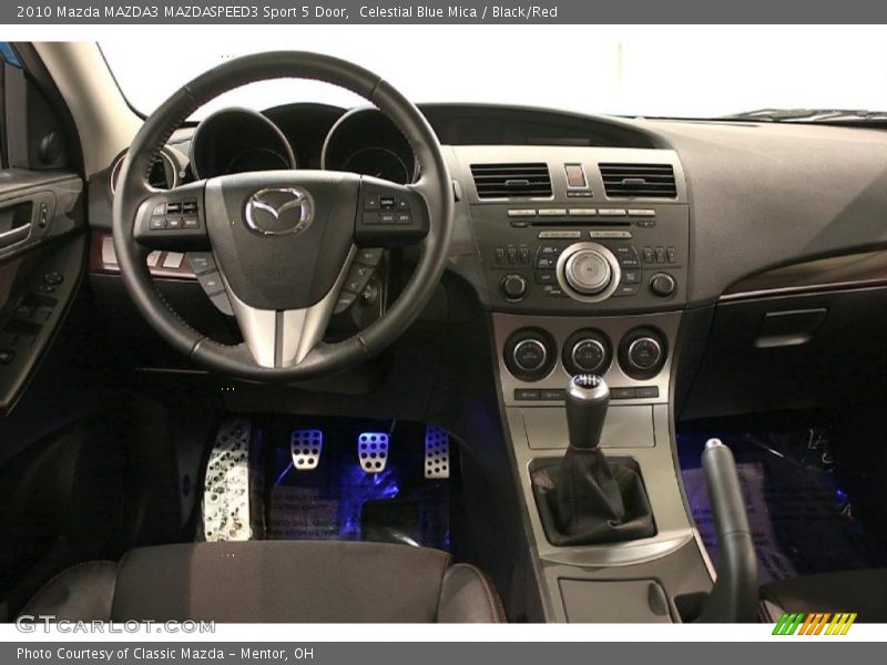 Dashboard of 2010 MAZDA3 MAZDASPEED3 Sport 5 Door