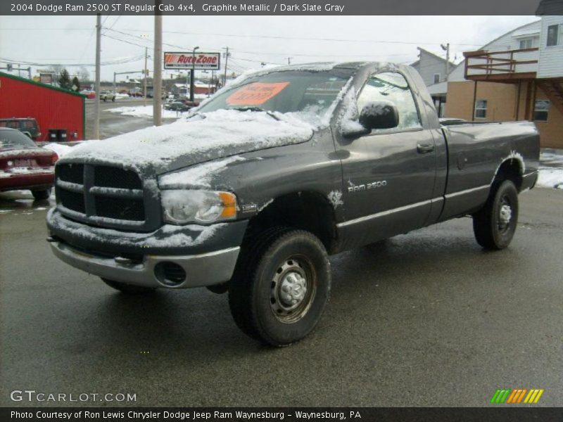 Graphite Metallic / Dark Slate Gray 2004 Dodge Ram 2500 ST Regular Cab 4x4