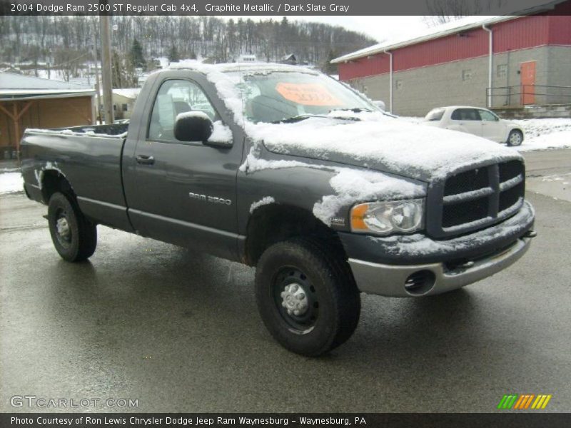 Graphite Metallic / Dark Slate Gray 2004 Dodge Ram 2500 ST Regular Cab 4x4