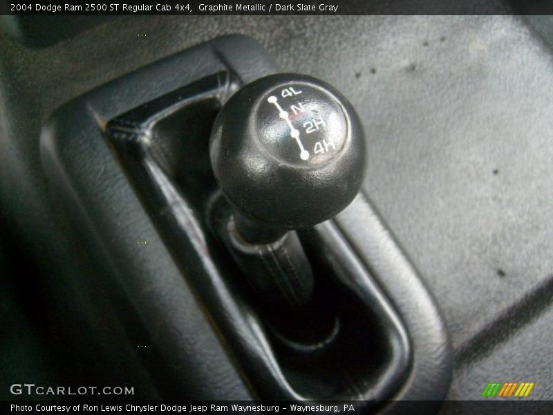 Graphite Metallic / Dark Slate Gray 2004 Dodge Ram 2500 ST Regular Cab 4x4