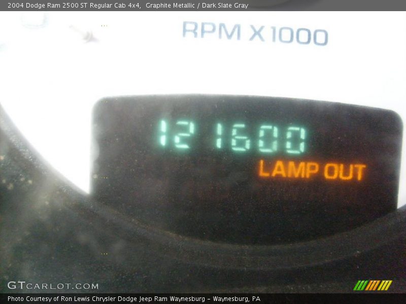 Graphite Metallic / Dark Slate Gray 2004 Dodge Ram 2500 ST Regular Cab 4x4
