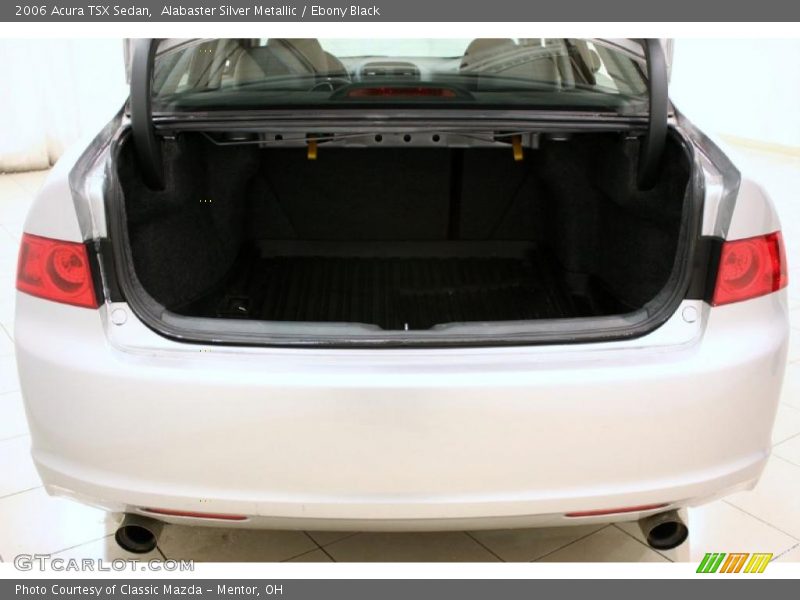 Alabaster Silver Metallic / Ebony Black 2006 Acura TSX Sedan