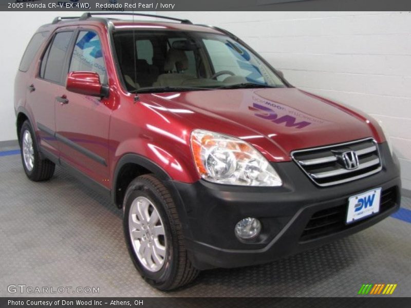 Redondo Red Pearl / Ivory 2005 Honda CR-V EX 4WD