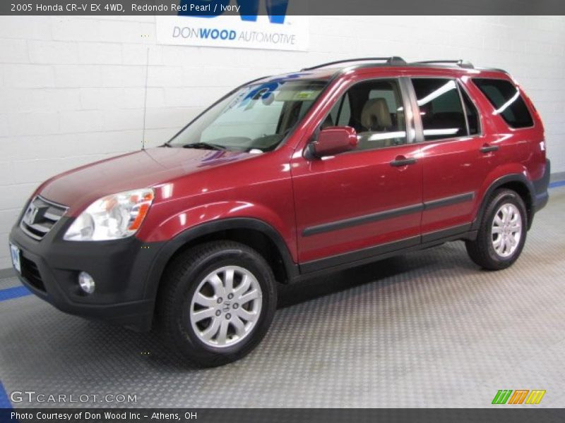 Redondo Red Pearl / Ivory 2005 Honda CR-V EX 4WD