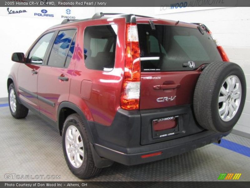 Redondo Red Pearl / Ivory 2005 Honda CR-V EX 4WD