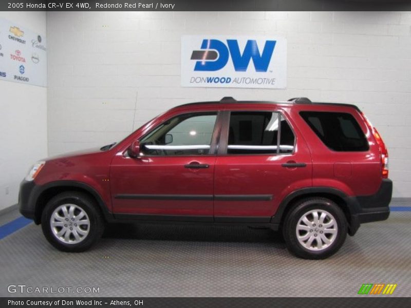 Redondo Red Pearl / Ivory 2005 Honda CR-V EX 4WD