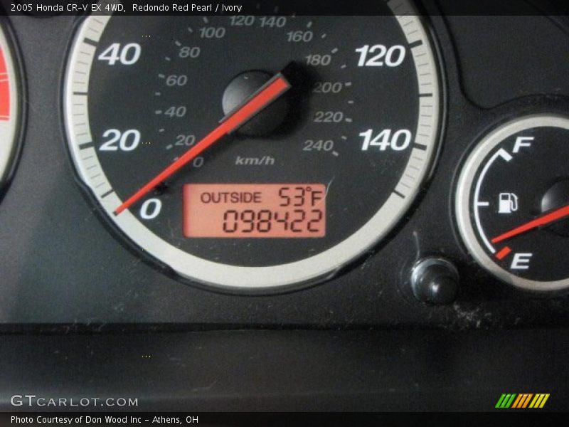 Redondo Red Pearl / Ivory 2005 Honda CR-V EX 4WD