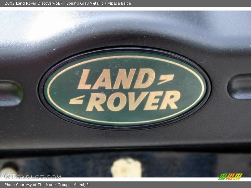 Bonatti Grey Metallic / Alpaca Beige 2003 Land Rover Discovery SE7