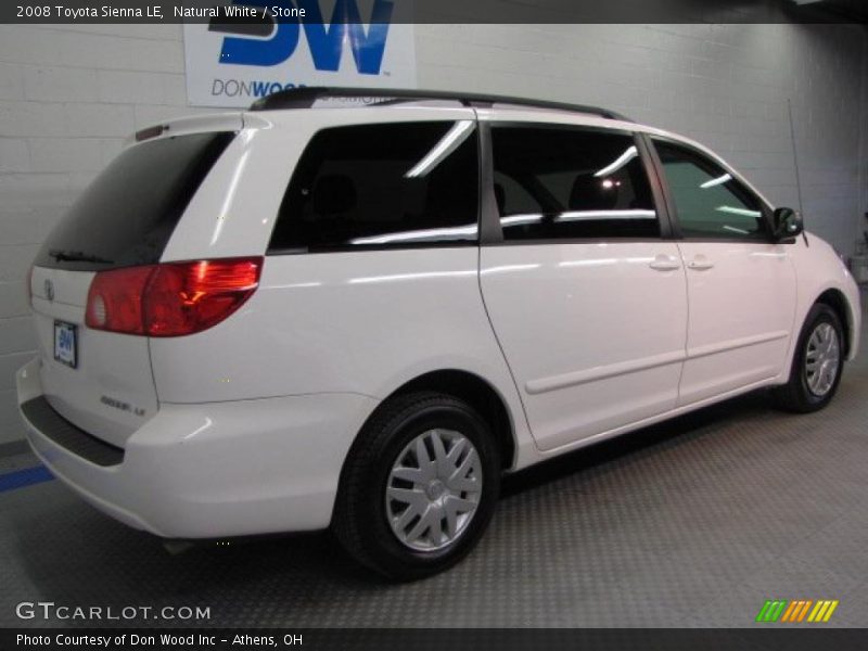 Natural White / Stone 2008 Toyota Sienna LE
