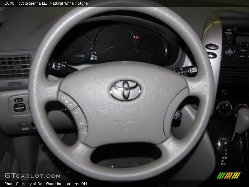 Natural White / Stone 2008 Toyota Sienna LE