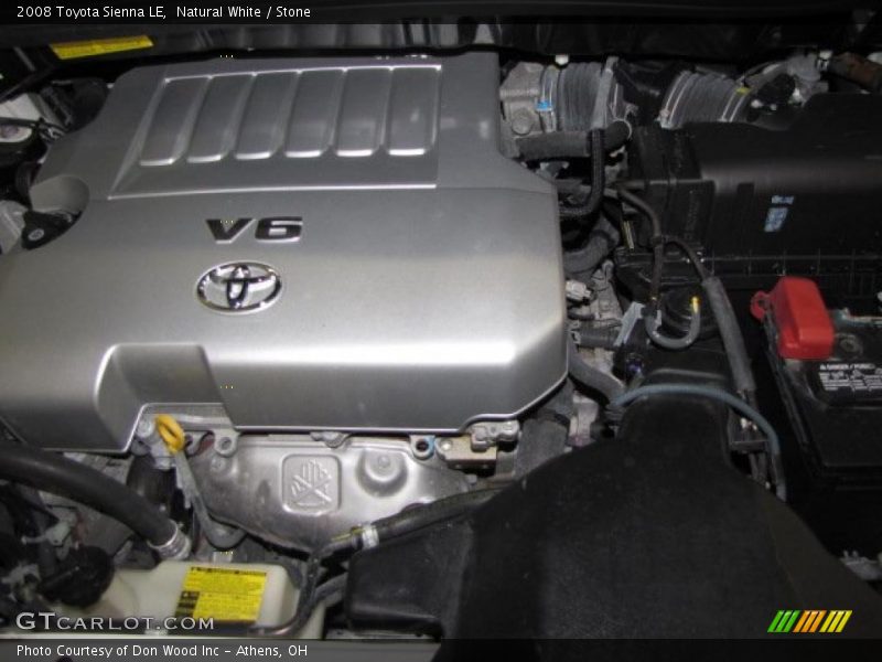 Natural White / Stone 2008 Toyota Sienna LE