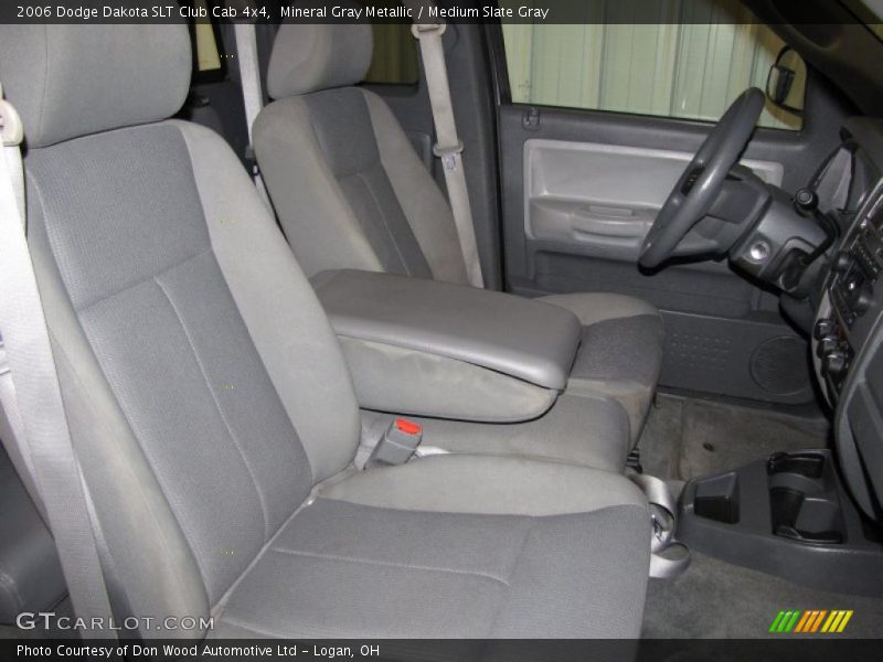  2006 Dakota SLT Club Cab 4x4 Medium Slate Gray Interior