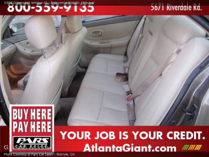 Bronzemist Metallic / Neutral 1999 Oldsmobile Intrigue GL