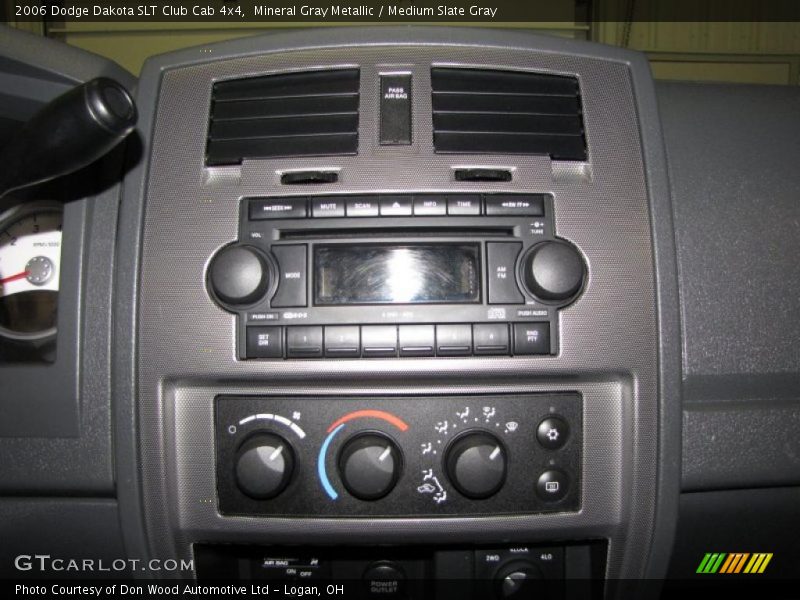 Controls of 2006 Dakota SLT Club Cab 4x4