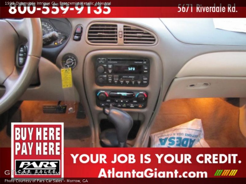 Bronzemist Metallic / Neutral 1999 Oldsmobile Intrigue GL