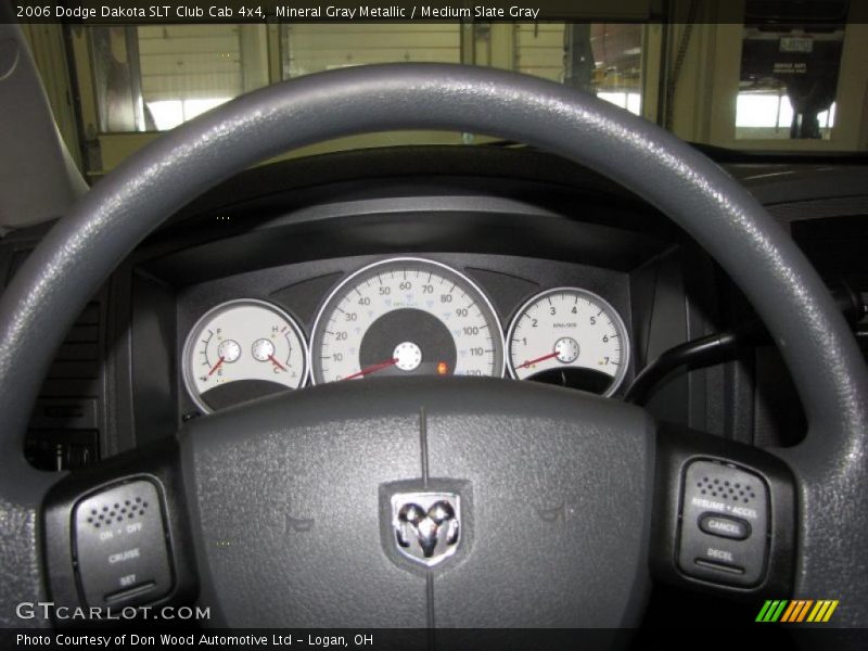 Mineral Gray Metallic / Medium Slate Gray 2006 Dodge Dakota SLT Club Cab 4x4