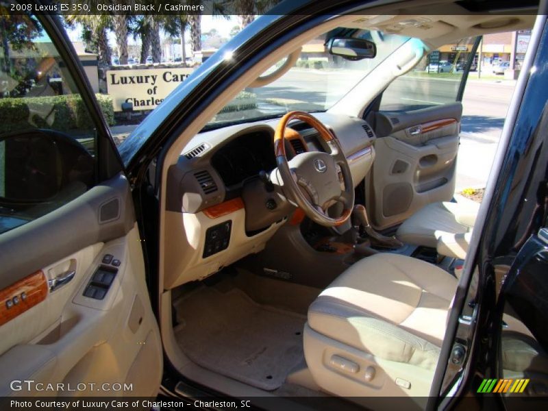 Obsidian Black / Cashmere 2008 Lexus ES 350