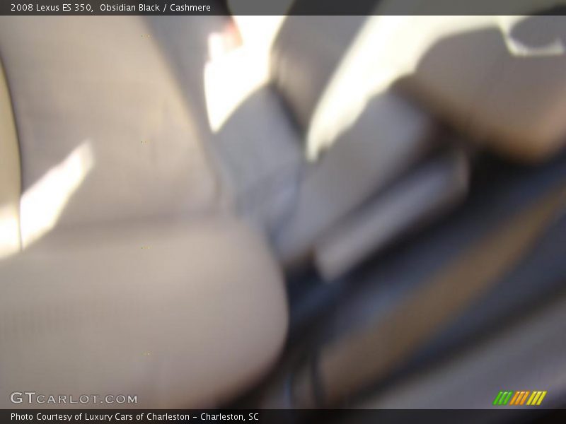 Obsidian Black / Cashmere 2008 Lexus ES 350