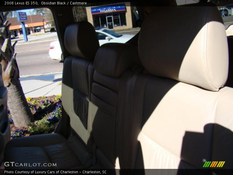 Obsidian Black / Cashmere 2008 Lexus ES 350