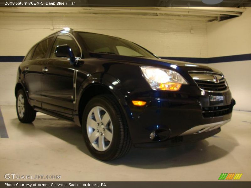 Deep Blue / Tan 2008 Saturn VUE XR