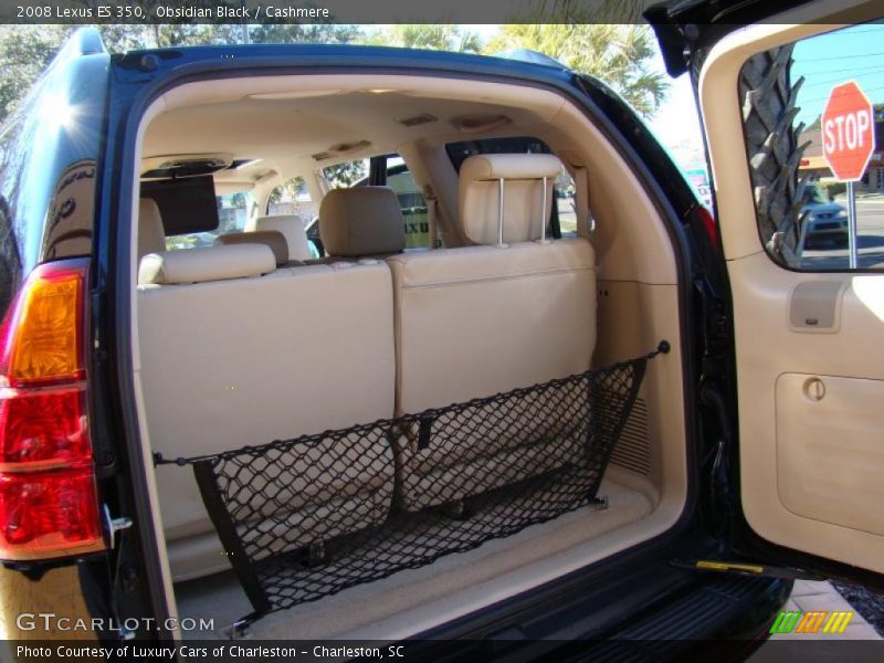 Obsidian Black / Cashmere 2008 Lexus ES 350