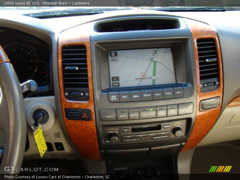 Obsidian Black / Cashmere 2008 Lexus ES 350