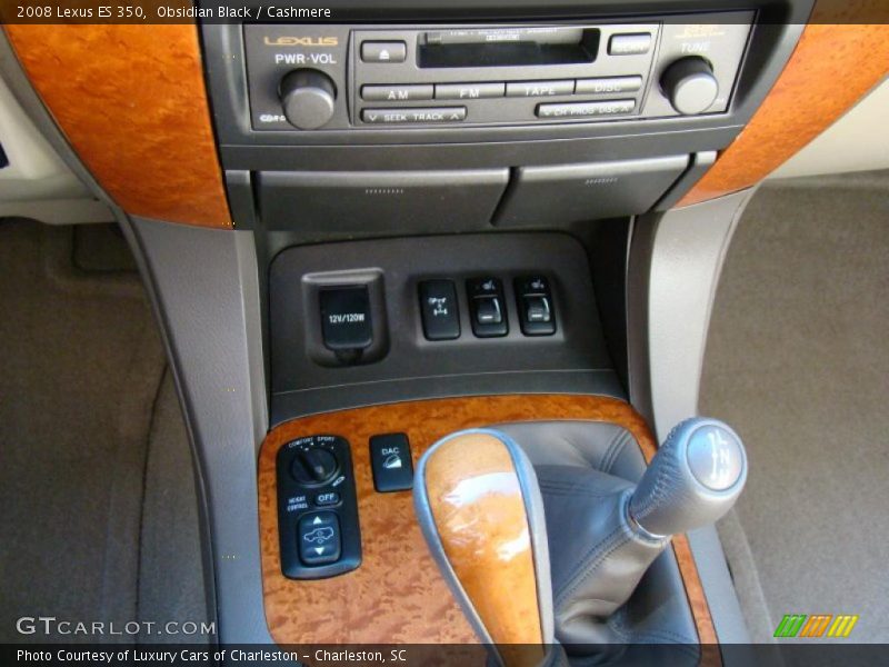 Obsidian Black / Cashmere 2008 Lexus ES 350