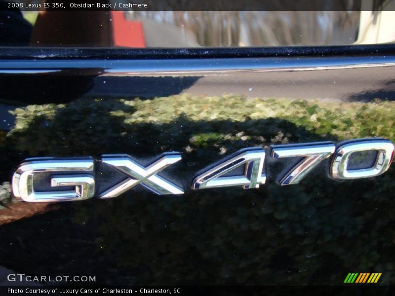 Obsidian Black / Cashmere 2008 Lexus ES 350