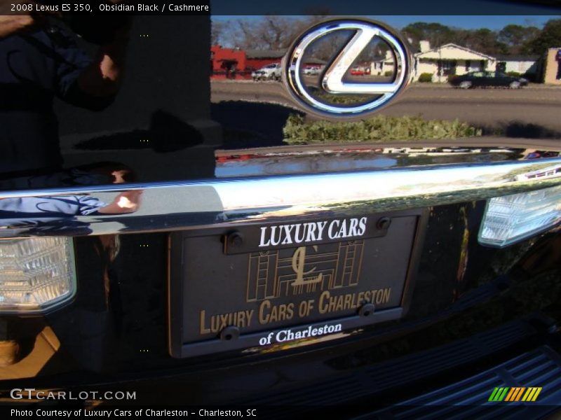 Obsidian Black / Cashmere 2008 Lexus ES 350