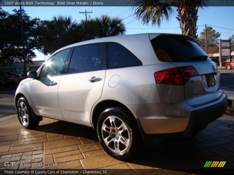 Billet Silver Metallic / Ebony 2007 Acura MDX Technology