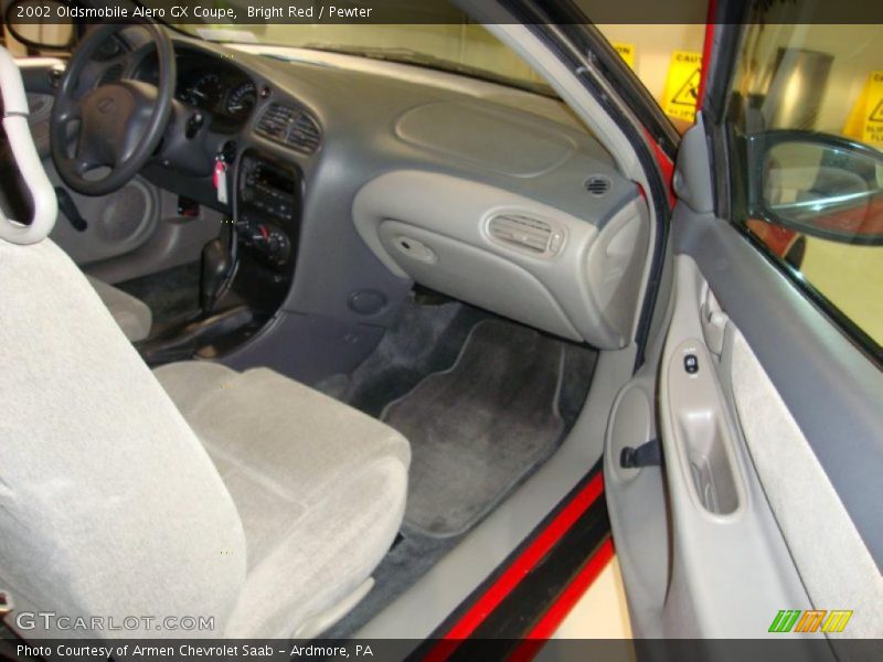 Bright Red / Pewter 2002 Oldsmobile Alero GX Coupe