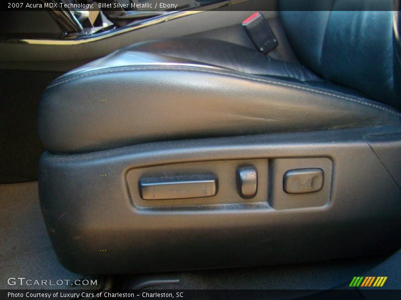 Billet Silver Metallic / Ebony 2007 Acura MDX Technology
