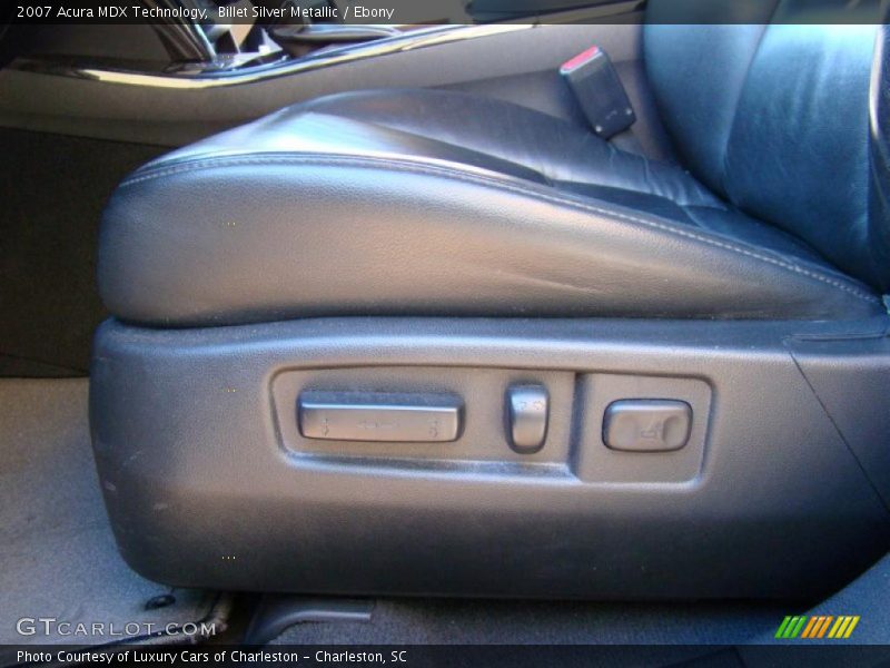 Billet Silver Metallic / Ebony 2007 Acura MDX Technology