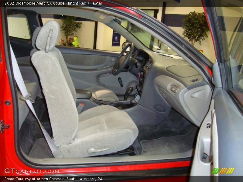 Bright Red / Pewter 2002 Oldsmobile Alero GX Coupe